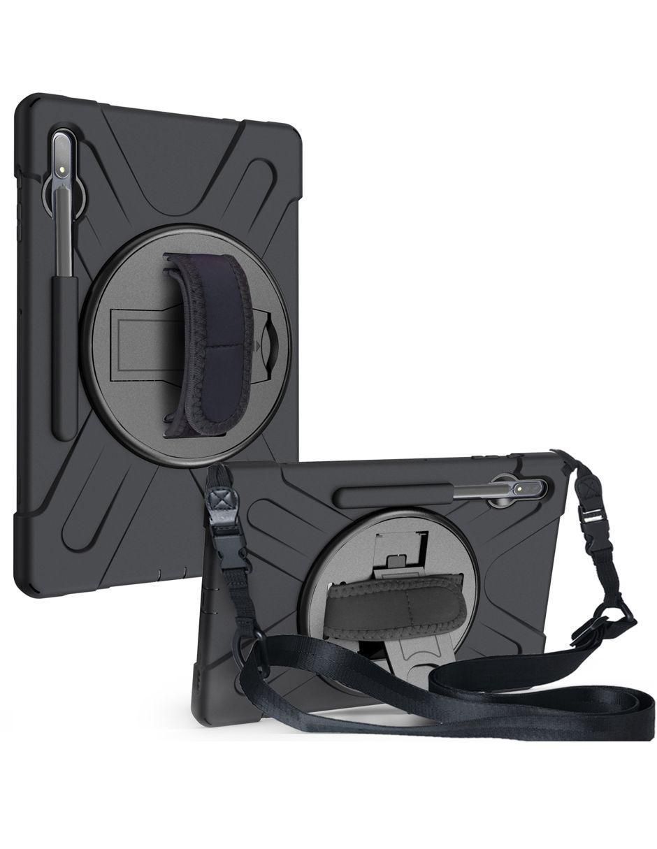 Funda para Samsung Galaxy Tab S7 con correa de uso rudo 2