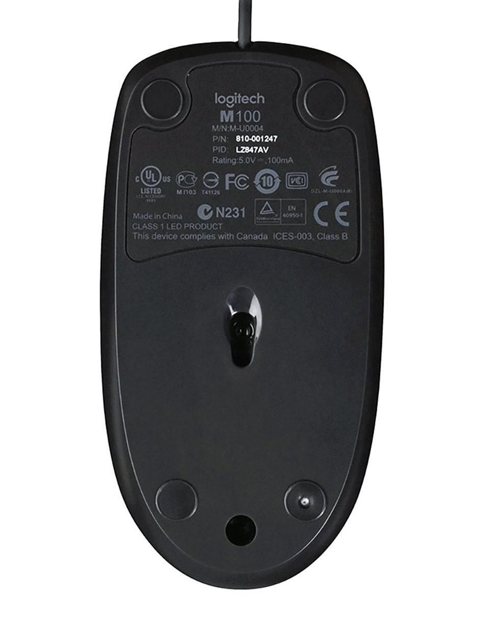 Mouse Alámbrico M100 4