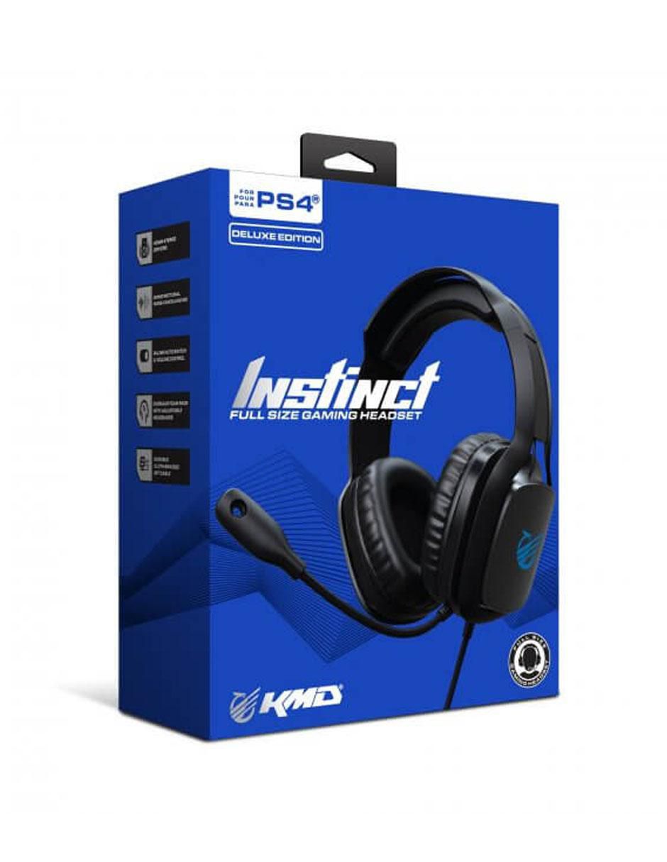 Audífonos Gaming Instinct Deluxe Alámbricos con Cancelación de Ruido 4
