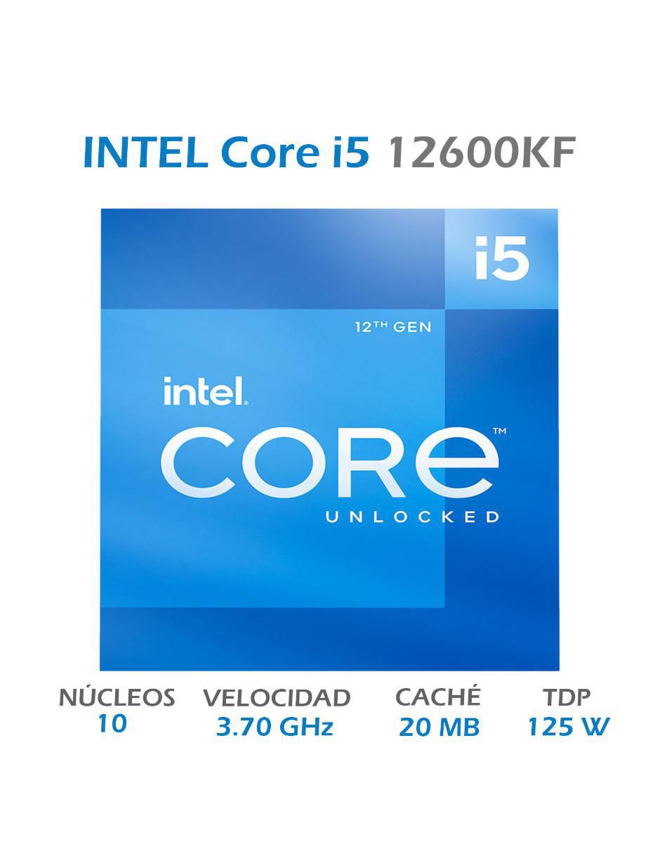 Procesador Core i5 12600KF con 10 núcleos 2