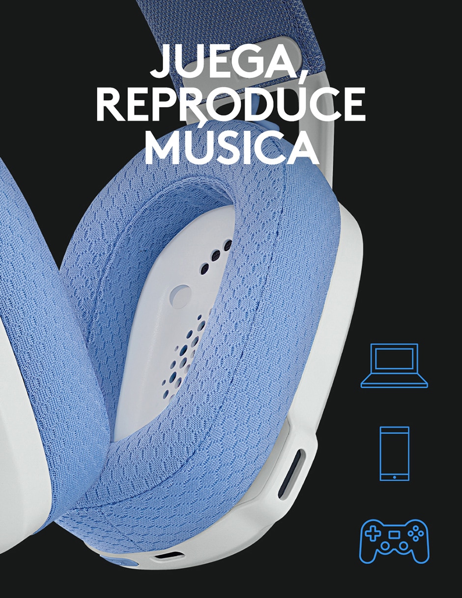 Audífonos gamer over - ear G435 Inalámbricos con cancelación de ruido 8
