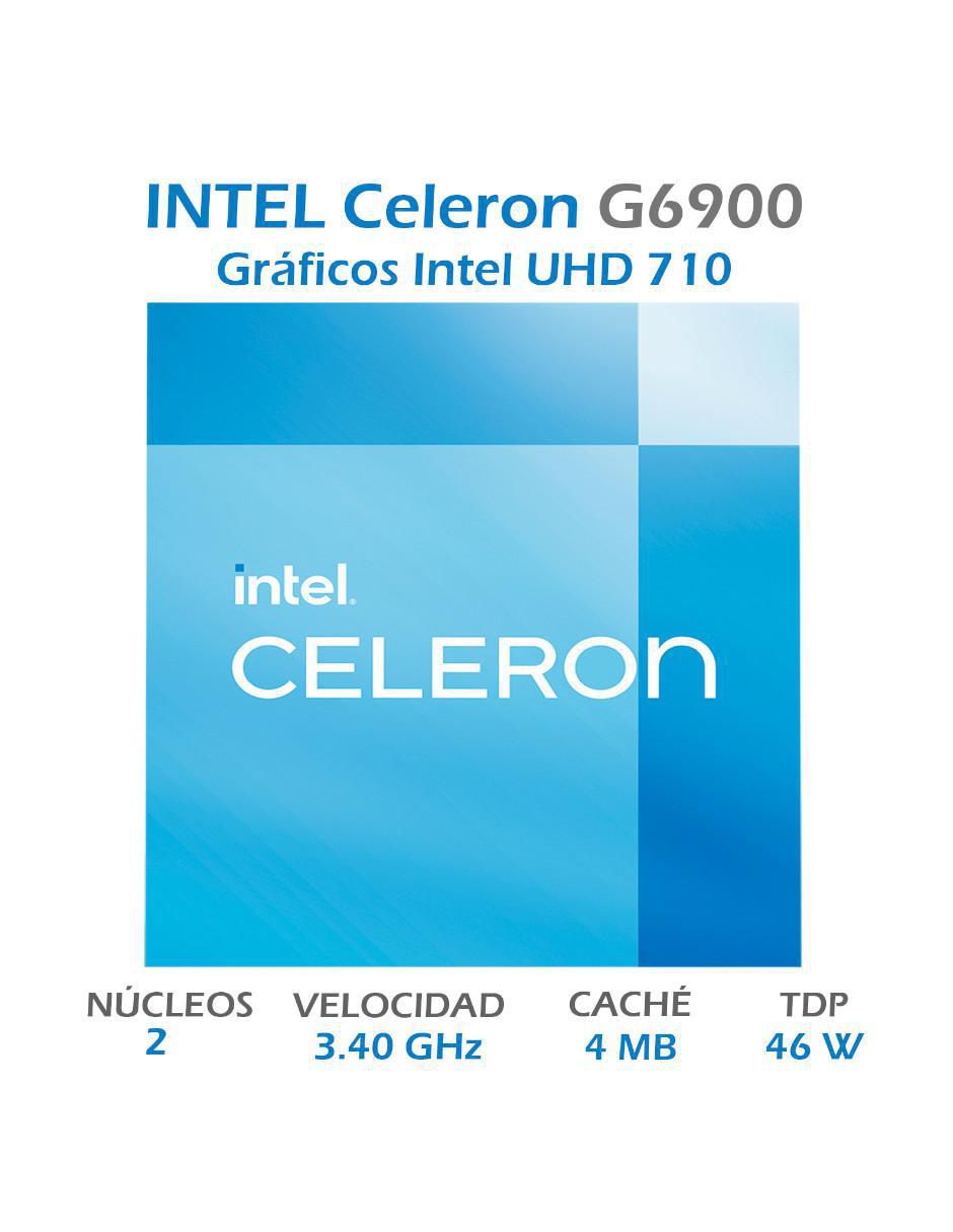 Procesador Celeron G6900 con 2 núcleos 2