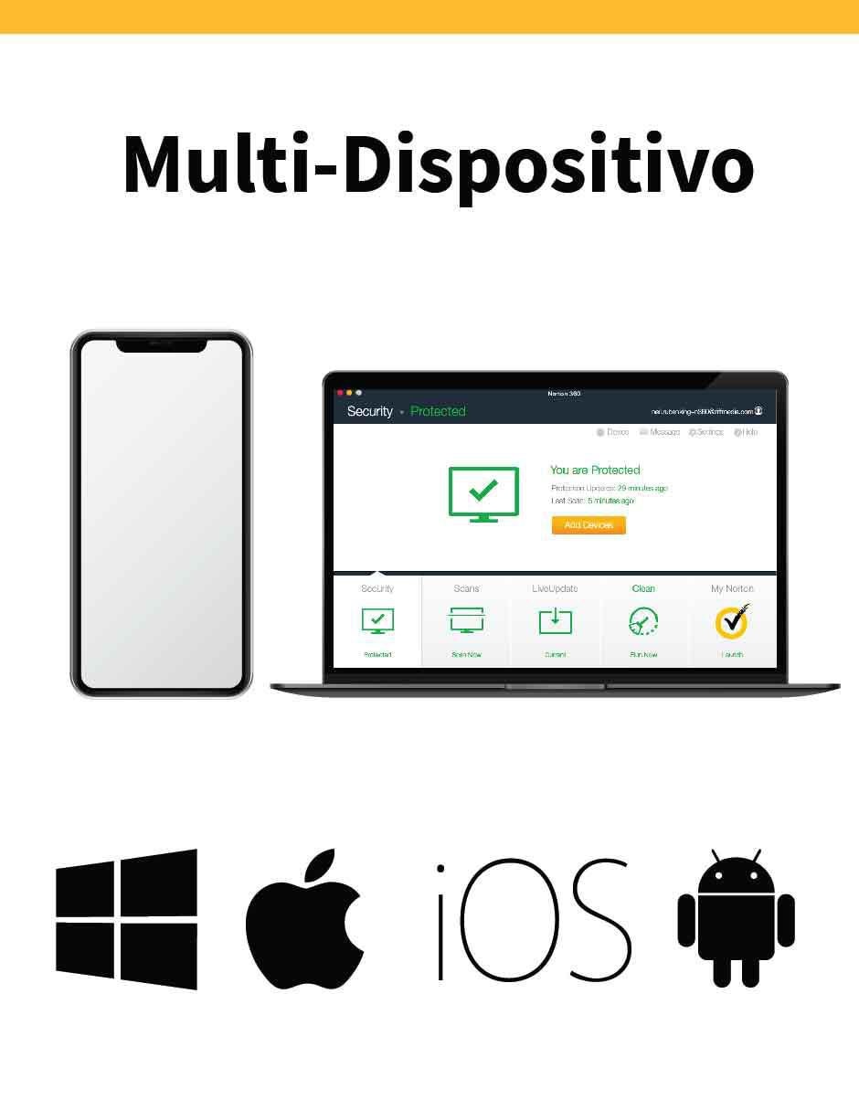 Norton 360 Deluxe Antivirus para 3 usuarios 3