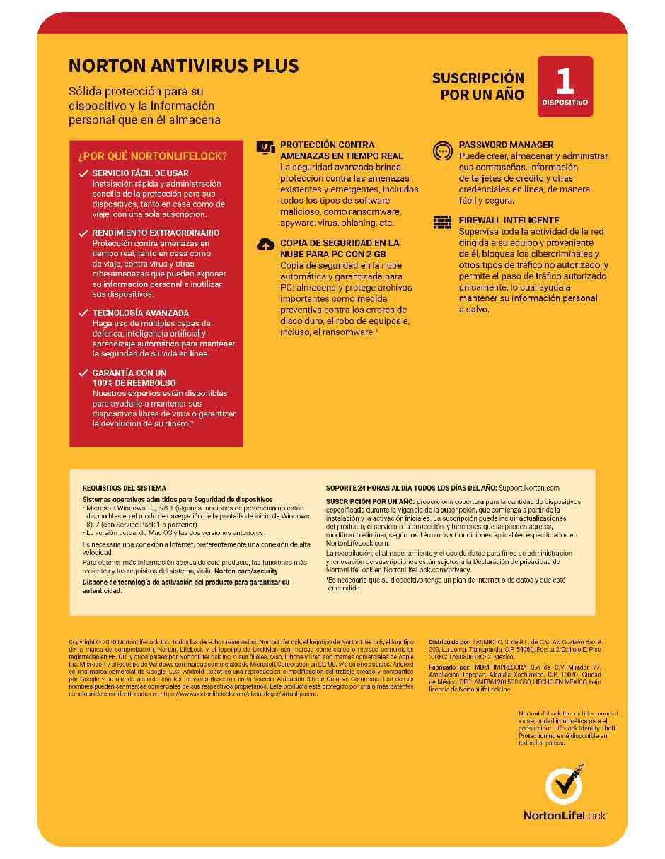 Antivirus Plus para 1 usuario 2