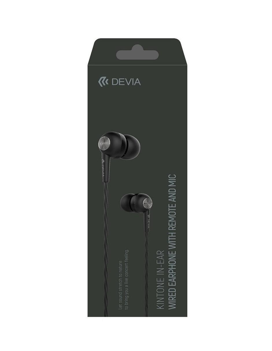 Audífonos In-Ear Devia Kintone Alámbricos con Cancelación de Ruido