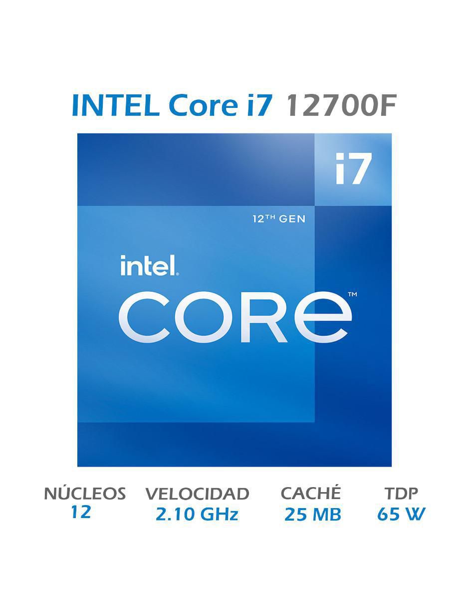 Procesador Core i7 12700F con 12 núcleos 2