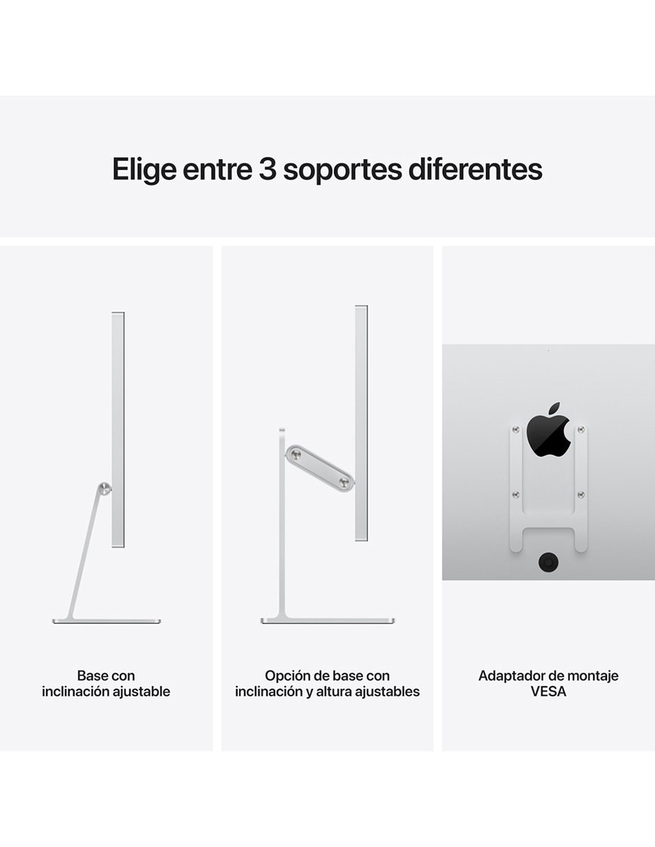 Studio Display standard retina 5K 27 pulgadas MK0U3LZ/A 5