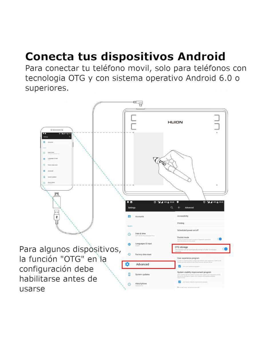 Tableta Digitalizadora HS64 10