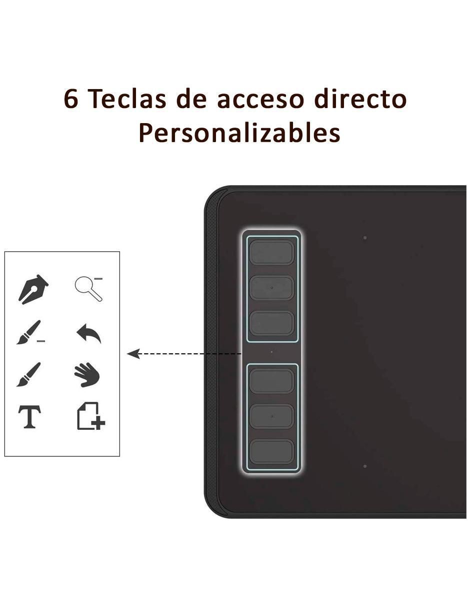 Tableta Grafica Inspiroy H640P 2