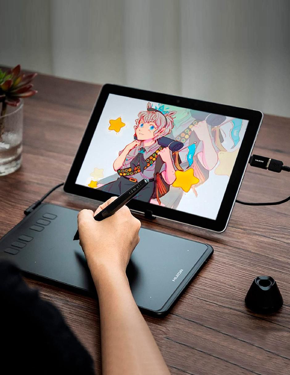 Tableta Grafica Inspiroy H640P 6