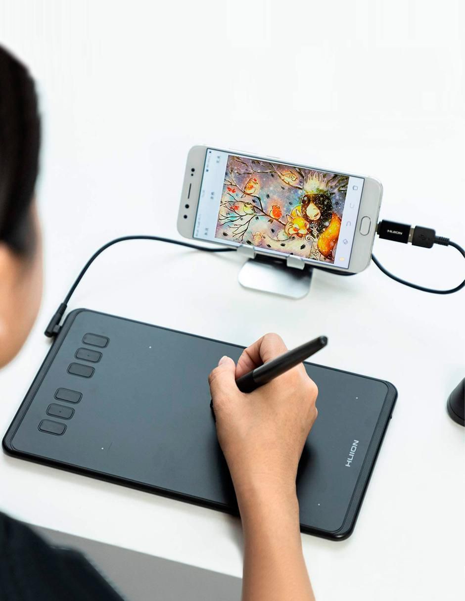 Tableta Grafica Inspiroy H640P 7