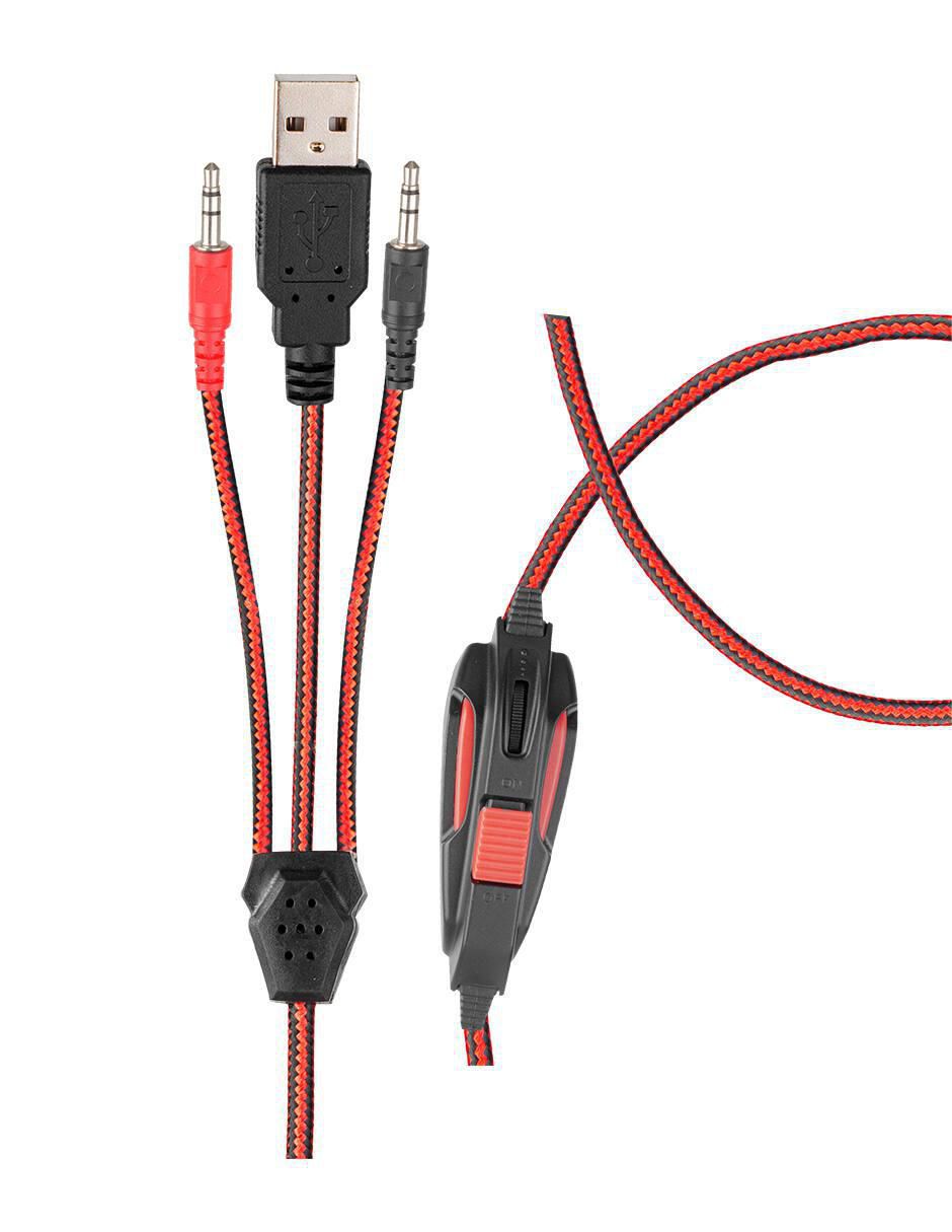 Audífonos Gamer Over-Ear 18-8303 Alámbricos 3