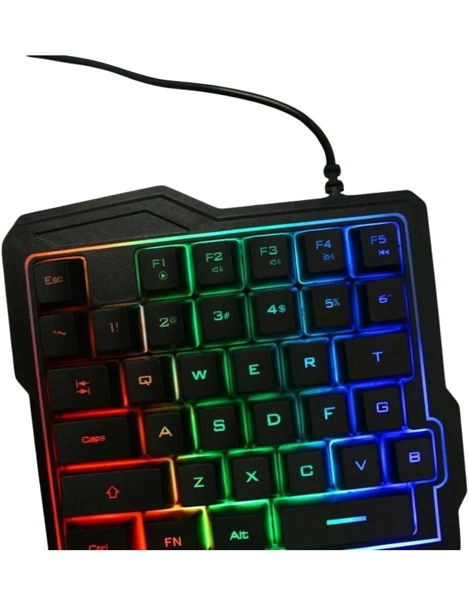 Teclado alámbrico Teclado Para Gamer 3