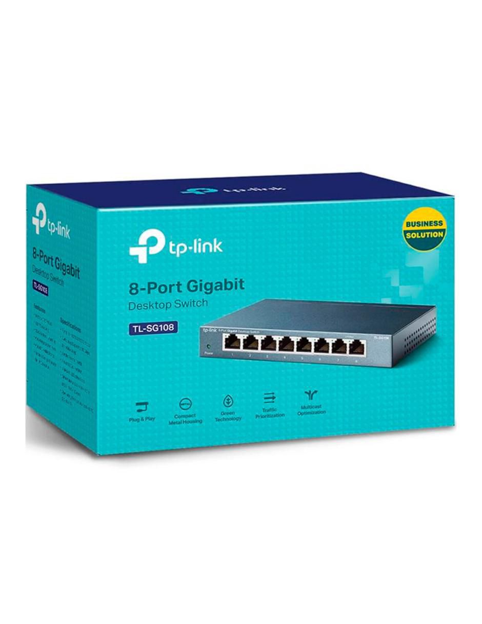 Conmutador ethernet Inalámbrico SG108 3