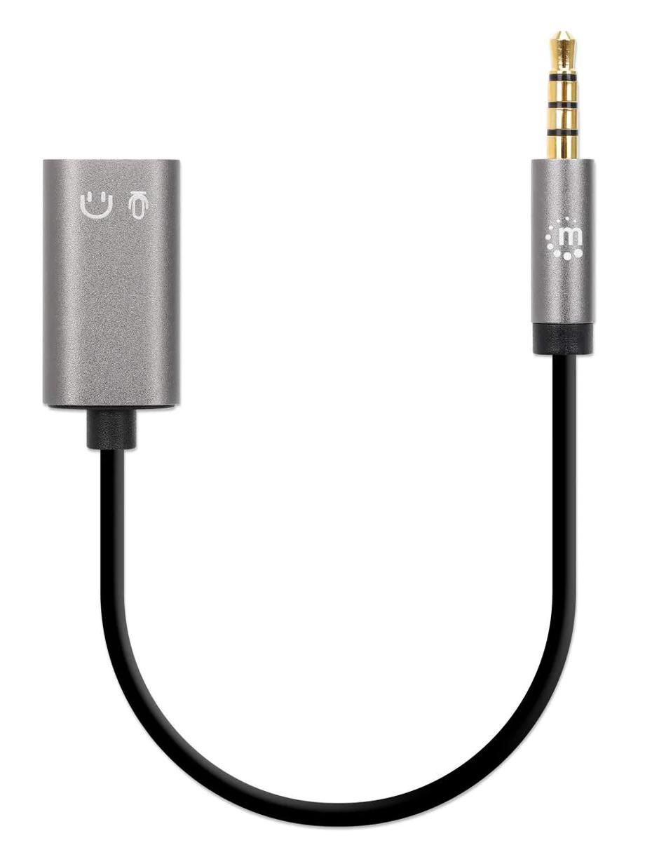 Cable Auxiliar 3.5 mm de 20 cm 2