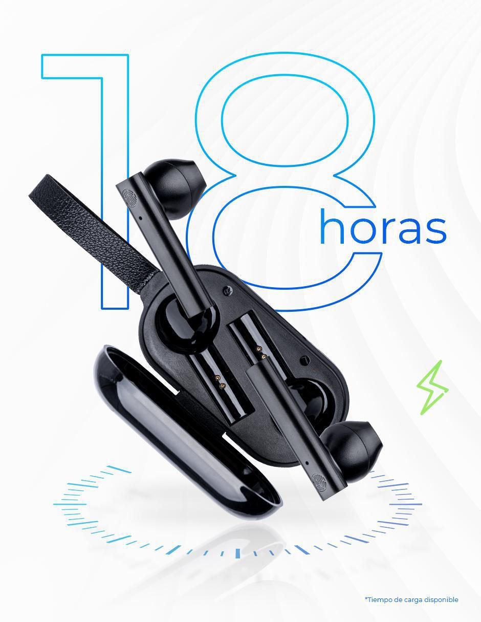 Audífonos In-Ear DN-TWS09F Inalámbricos con Cancelación de Ruido 5
