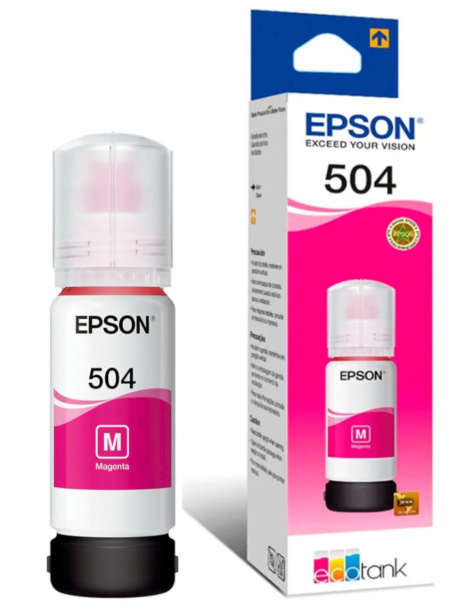 Botella de Tinta T504320-AL magenta 2