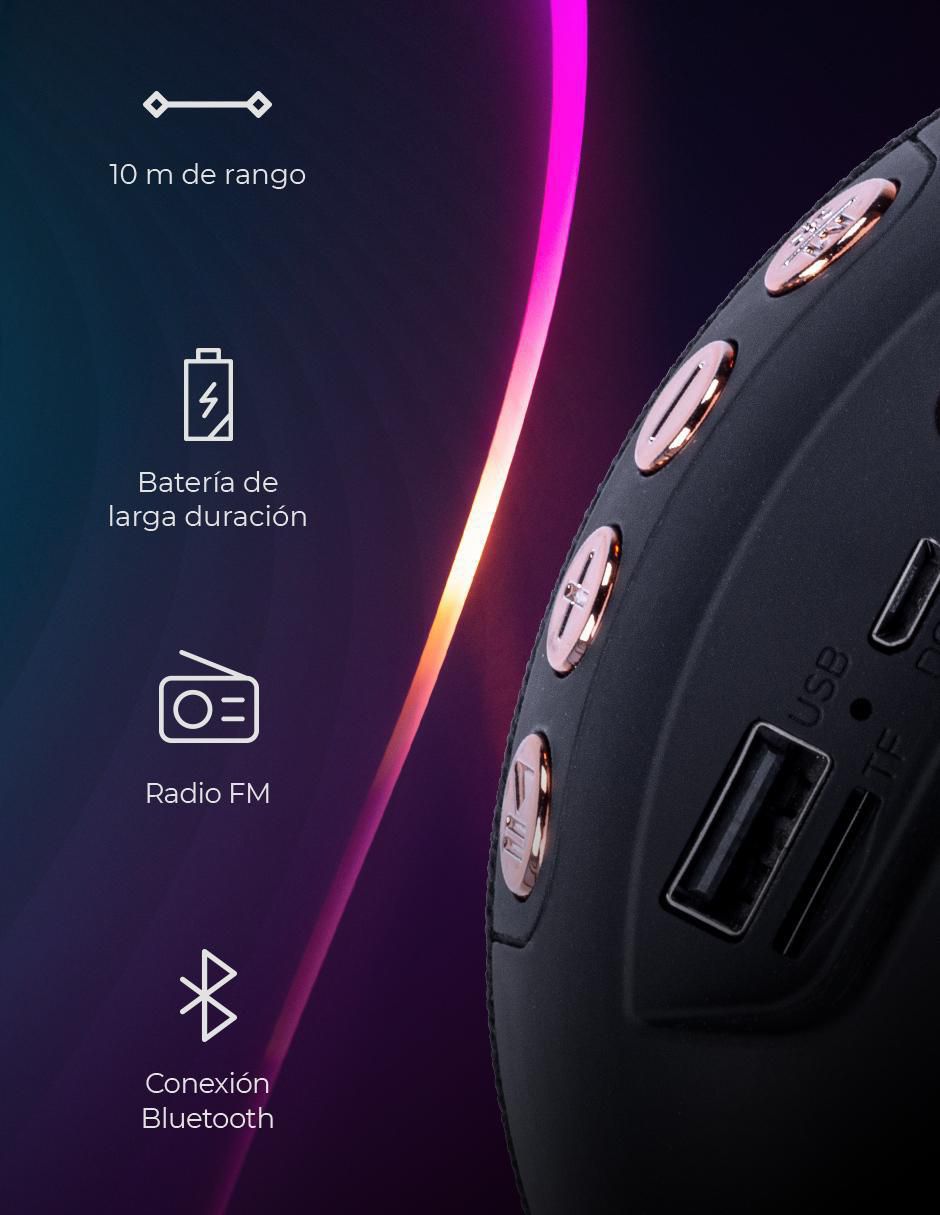 Bocina Gaming DN-YX07A Inalámbrica 4
