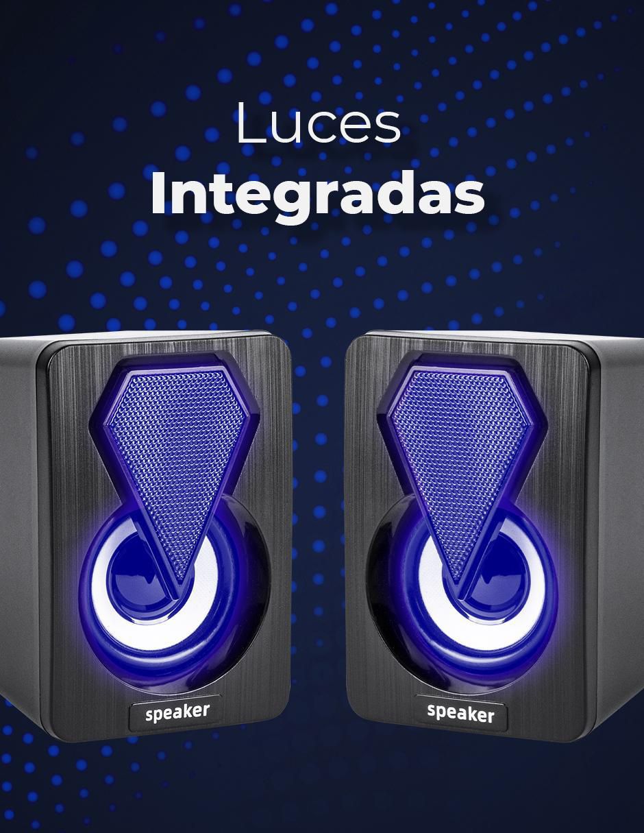 Bocinas Gaming DN-DYX01B Alámbricas 5
