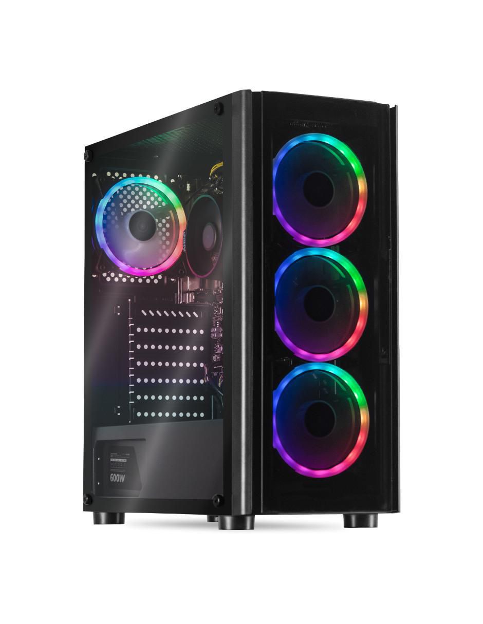 Torre gamer Xtreme Pc Gaming XTXZR716GBRENOIR AMD Ryzen 7 AMD Radeon 16 GB RAM 1 TB SSD
