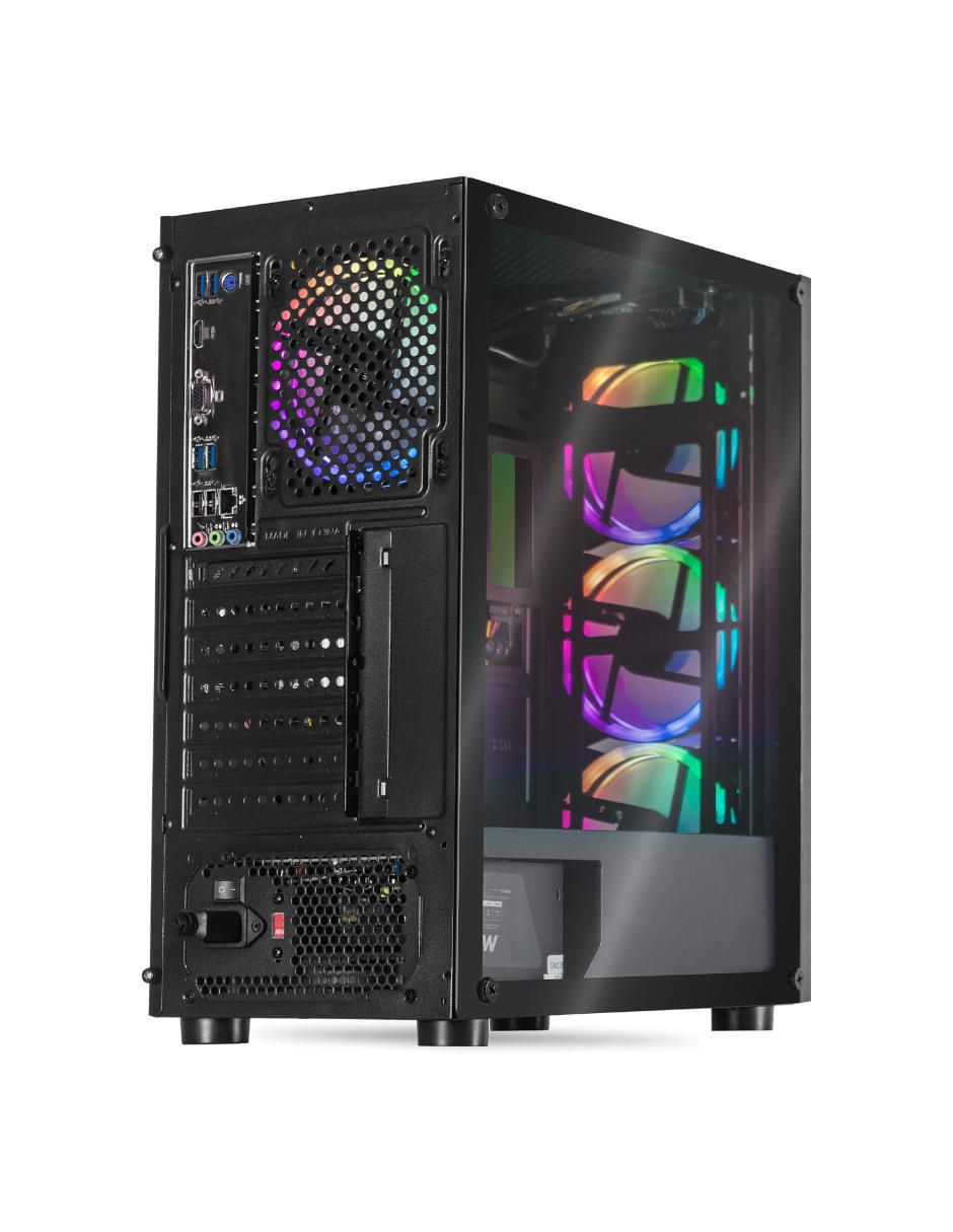 Torre gamer Xtreme Pc Gaming XTXZR716GBRENOIR AMD Ryzen 7 AMD Radeon 16 GB RAM 1 TB SSD 4