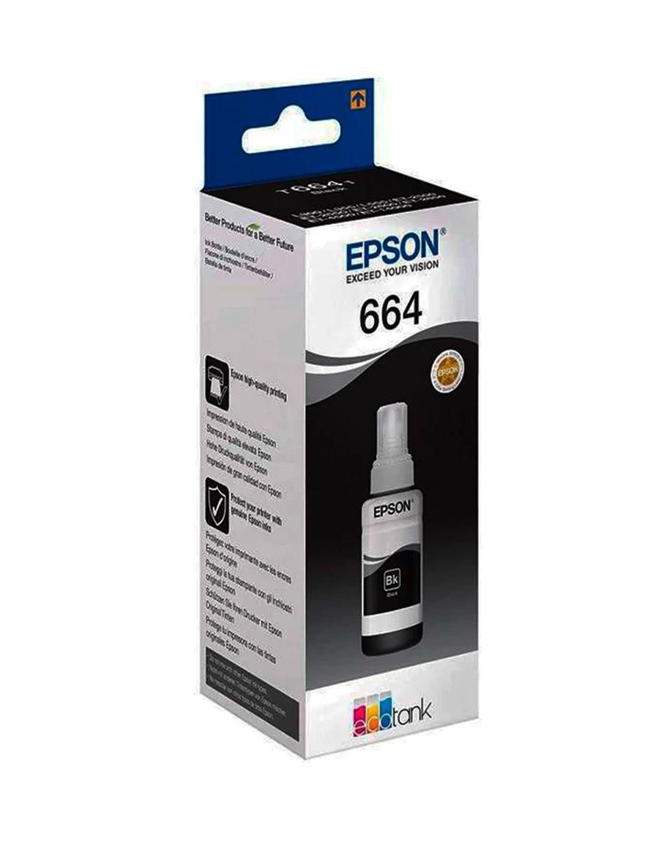 Botella de Tinta T664120 negro 3