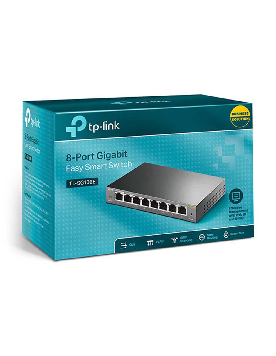 Conmutador ethernet Inalámbrico TL-SG108E/NEW 4