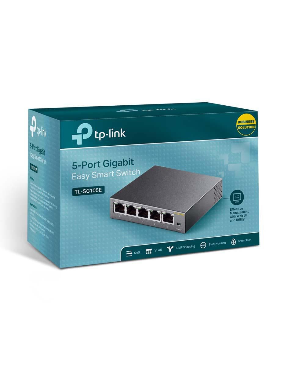 Conmutador ethernet Inalámbrico TL-SG105E/NEW 4