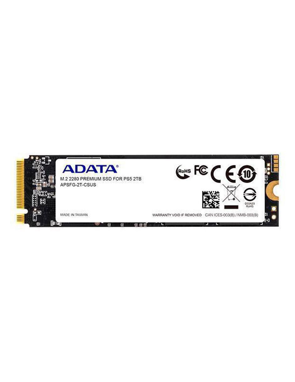 Unidad SSD Capacidad 2 TB 2