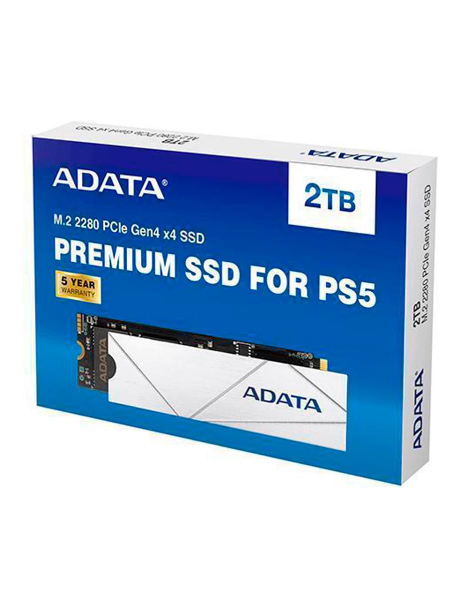Unidad SSD Capacidad 2 TB 3
