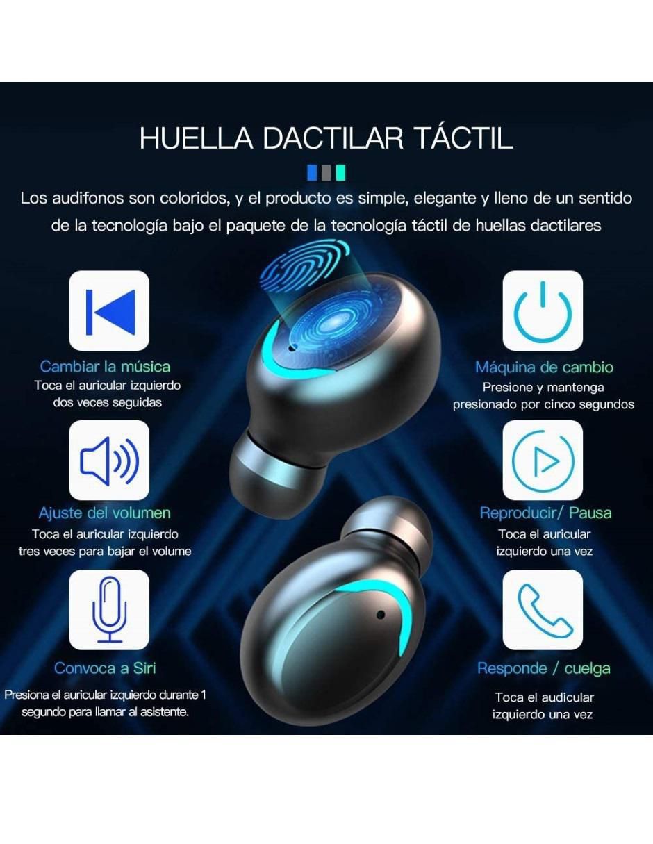 Audífonos In-Ear F9-5 Inalámbricos con Cancelación de Ruido 3