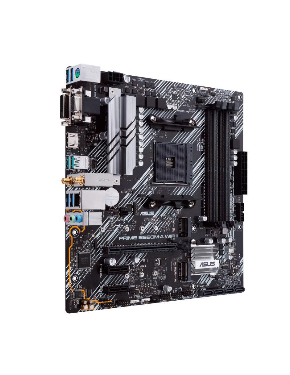 Tarjeta Madre B550M-A WIFI ll con Procesador AMD 3