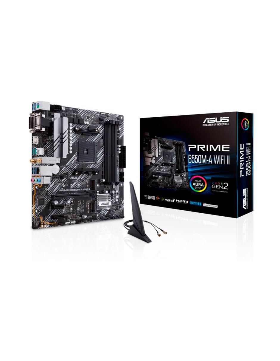 Tarjeta Madre B550M-A WIFI ll con Procesador AMD 5