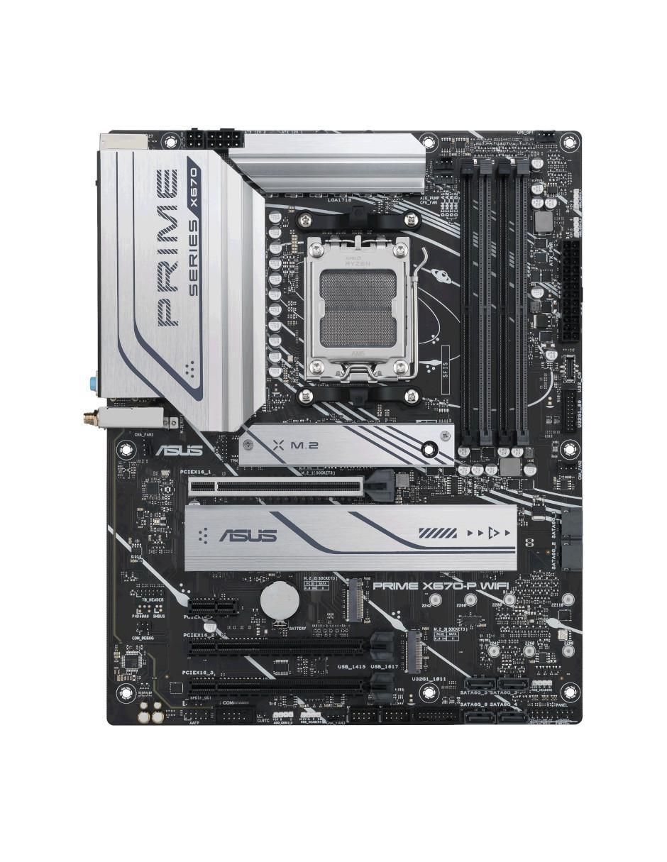 Tarjeta madre Prime x670-P wifi compatible con procesador AMD 2