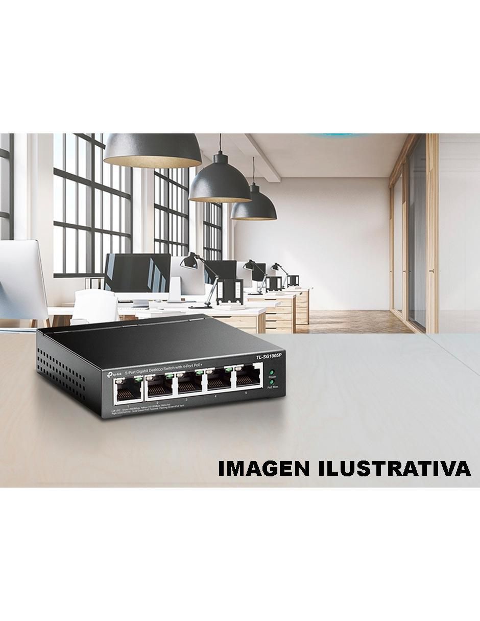 Conmutador ethernet Inalámbrico TL-SG1005P 3