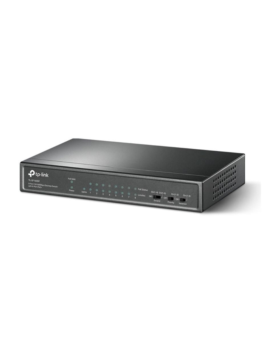 Conmutador ethernet Inalámbrico TL-SF1009P 2