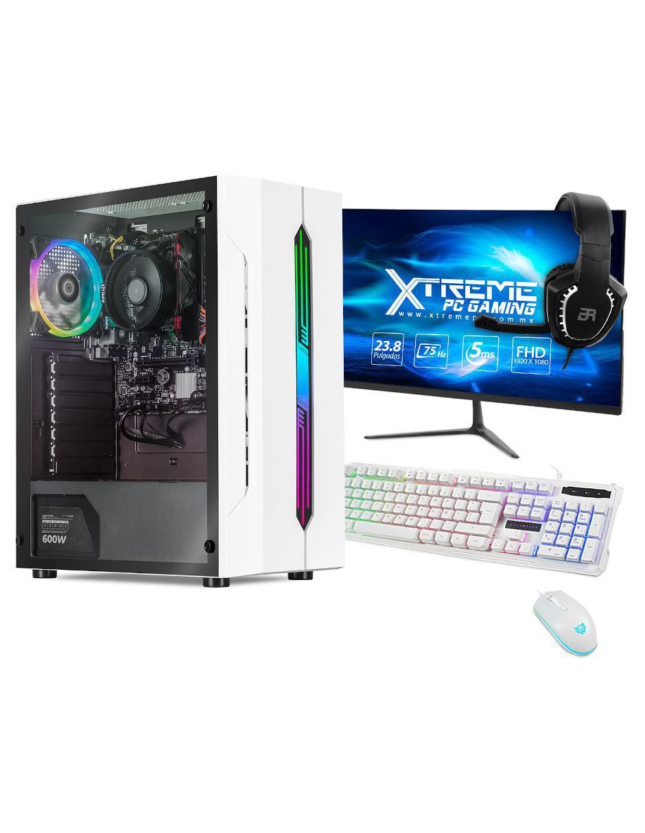 Computadora Gamer Xtreme PC Gaming XTPCR58GBRENOIRW AMD Radeon AMD Ryzen 5  8 GB RAM 1 TB HDD