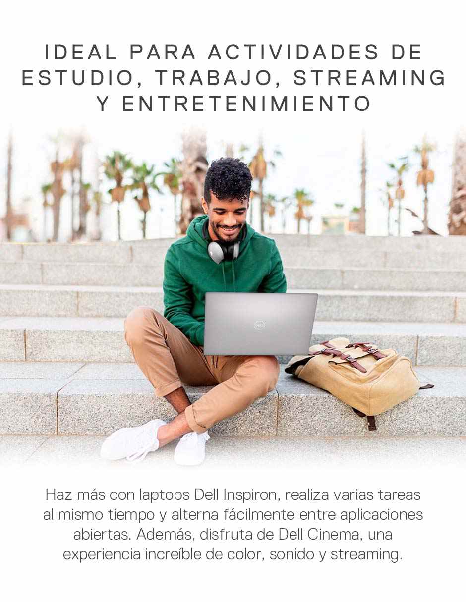 Laptop Inspiron 3525 15.6 pulgadas Full HD AMD Ryzen 5 Integradas 8 GB RAM 512 GB SSD 4