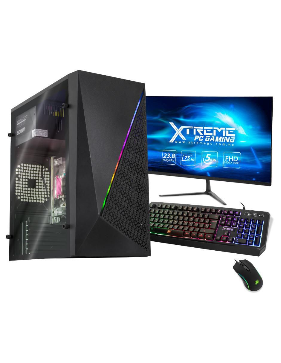 Computadora Gamer Xtreme PC Gaming XTACIQ8GBHD600MV3 23.8 Pulgadas
