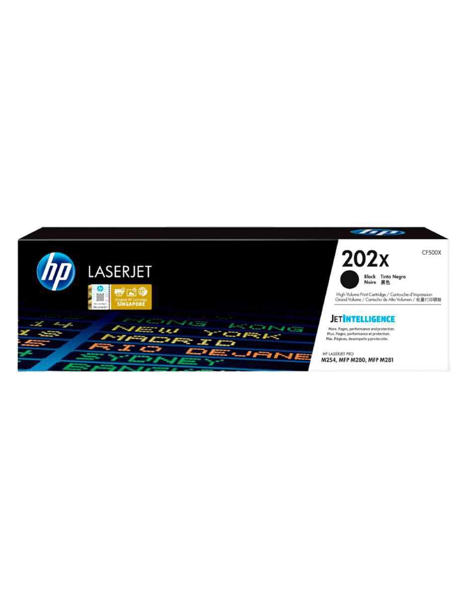 Tóner HP 202x Alta Capacidad negro
