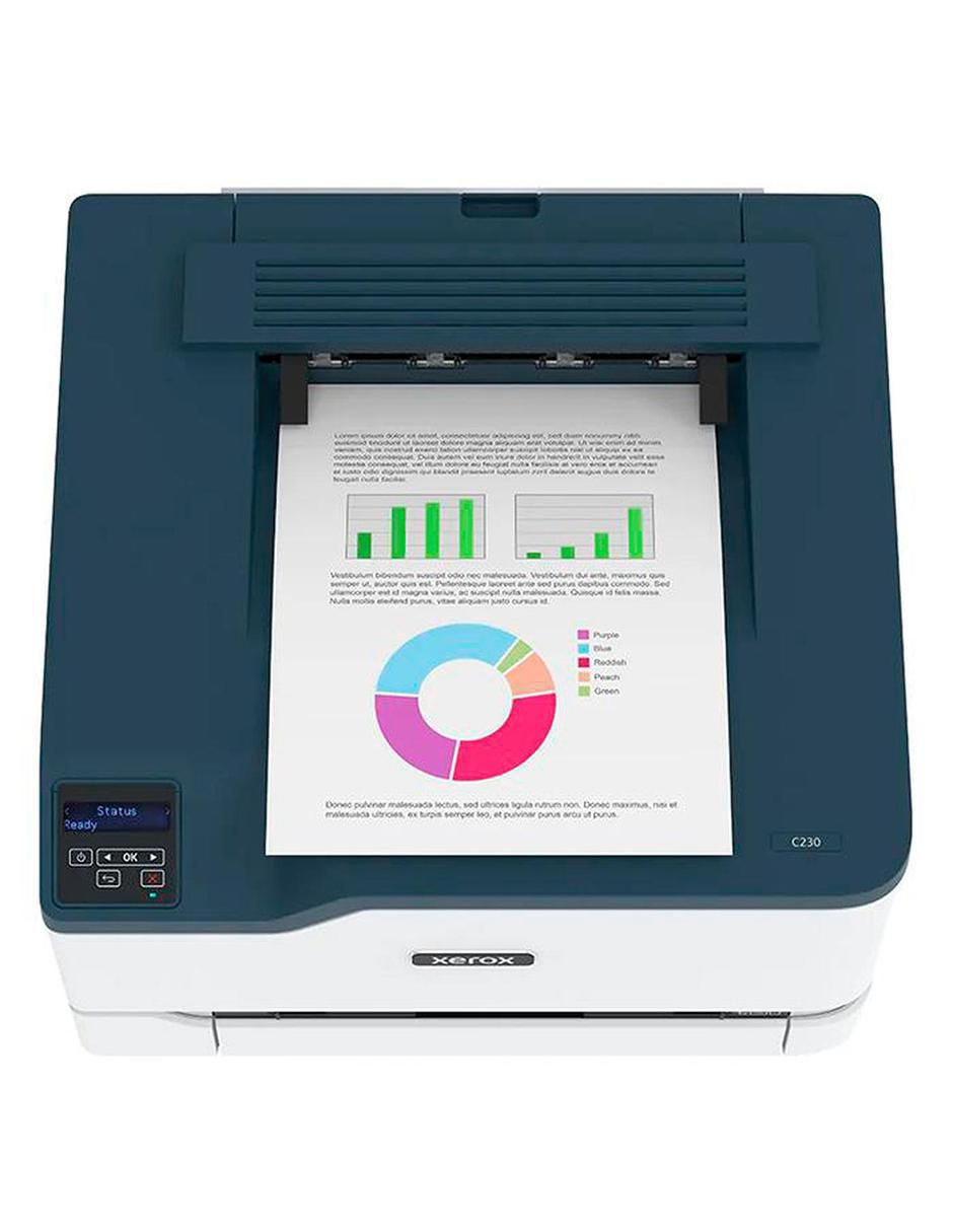 Impresora profesional C230_Dni de tóner inalámbrica a color 4