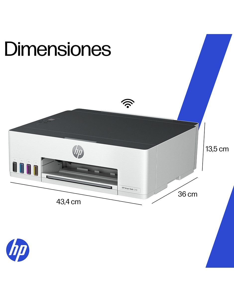 Impresora térmica modelo Smart Tank 210 de tanques inalámbrica a color 14