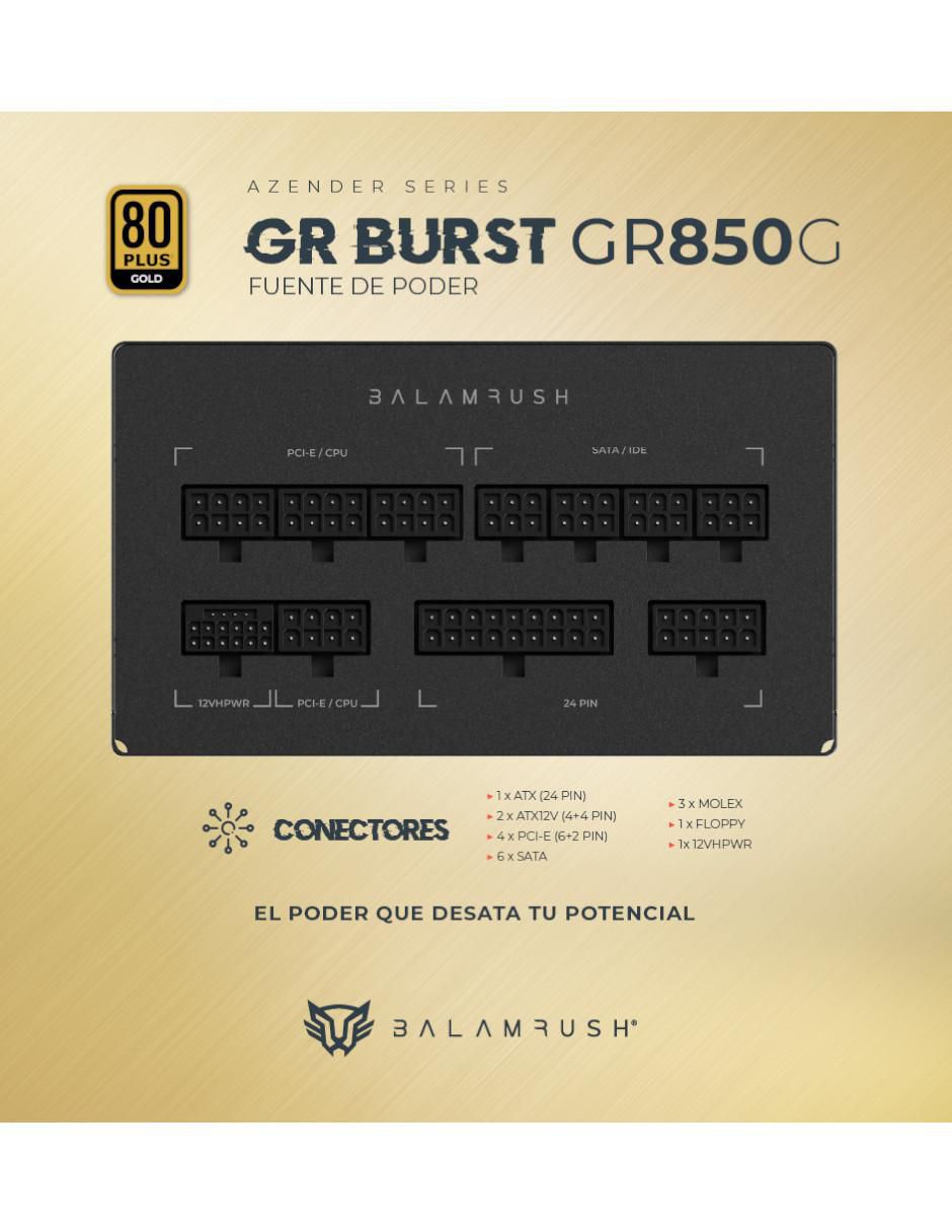 Fuente de Poder GR Burst GR850G 4