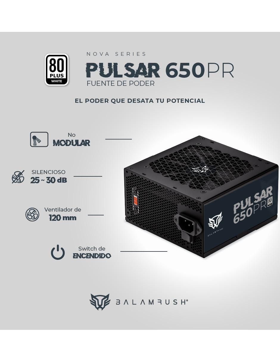 Fuente de Poder Pulsar 650PR 2