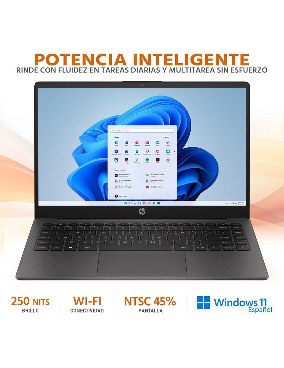 Laptop 245 G9 14 pulgadas hd amd ryzen 3 amd radeon 16 gb ram 512 gb ssd 3