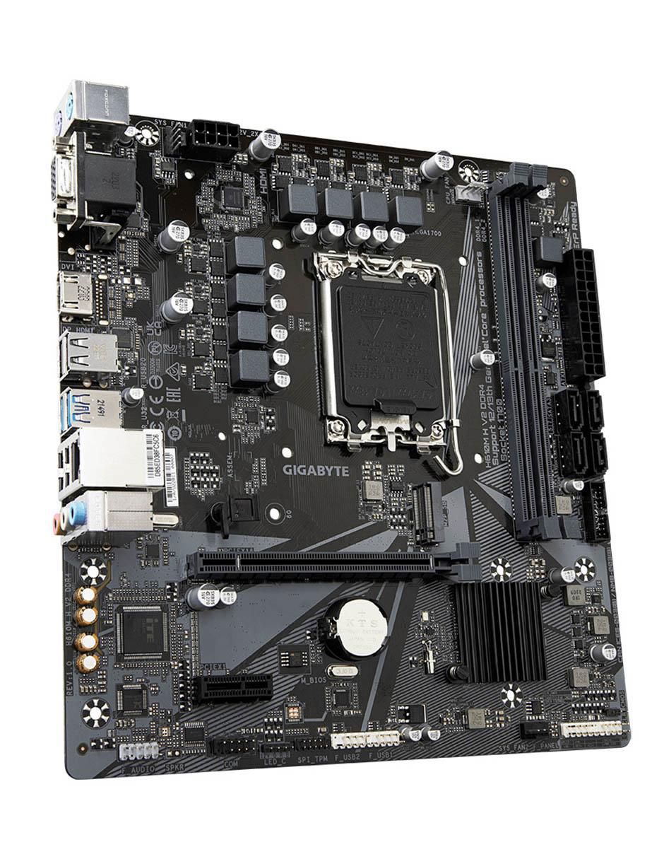 Tarjeta madre h610m h v2 compatible con procesador Intel 5