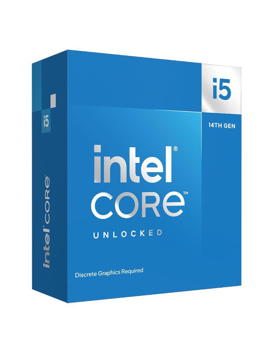 Procesador Core i5 14600KF con 14 núcleos Procesador Core i5 14600KF con 14 núcleos