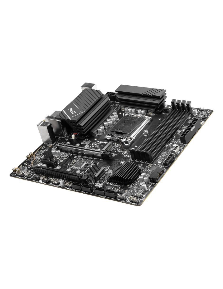 Tarjeta Madre Pro B760M-A WiFi compatible con procesador Intel 6