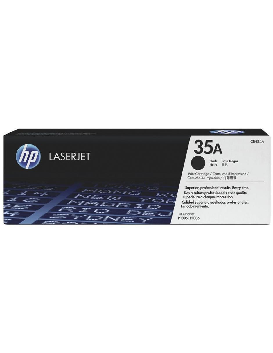 Tóner 35A CB435A negro