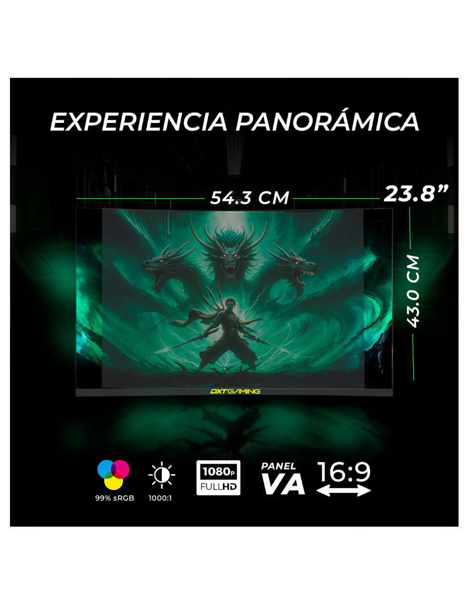 Monitor gamer DXT2383CBK VA Full HD 23.8 pulgadas DXTFL24F 15